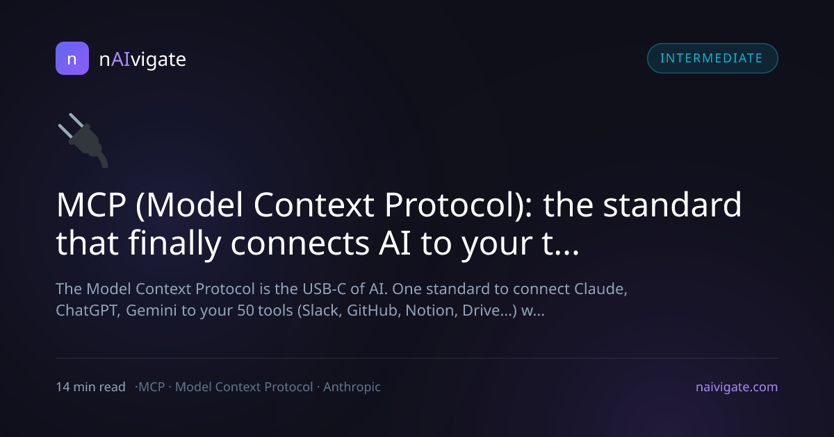 MCP (Model Context Protocol) in 2026: complete guide to the standard ...